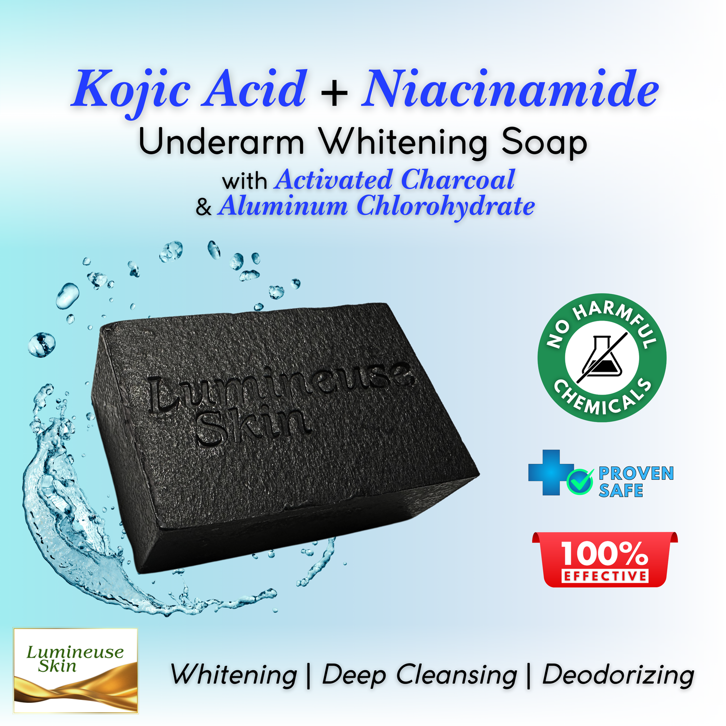 Lumineuse Skin Black Soap